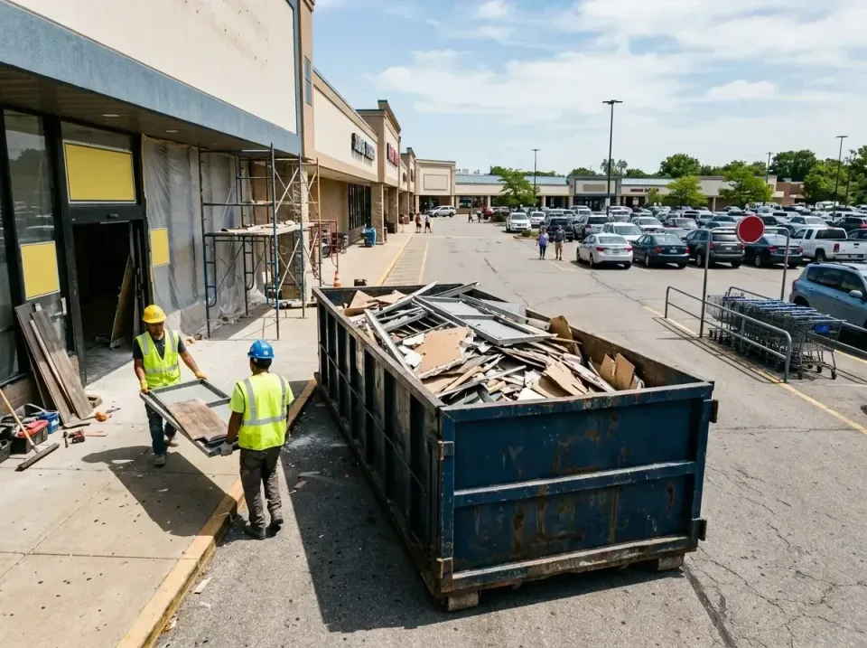 retail-store-renovation-debris-003 — frequently asked questions, Roll-off Dumpster Rentals in Blue Mound, TX